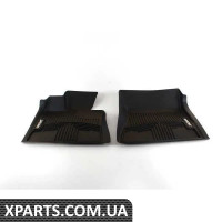 82112211584 BMW Комплект передніх надміцних підлогових килимків - чорний