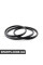 51723451666 BMW E83 X3 Ущільнювач передніх дверей - пасажир (праворуч)