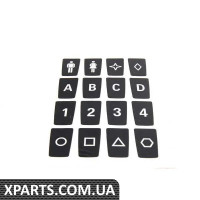 71239178687 BMW ЕТИКЕТКА КЛЮЧ ПАМ'ЯТЬ