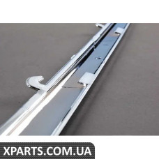 51121908075 BMW Хромована накладка на задній бампер - ліва