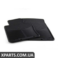 82550136372 BMW Комплект передніх всепогодних гумових килимків для підлоги - чорний