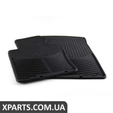 82550136372 BMW Комплект передніх всепогодних гумових килимків для підлоги - чорний