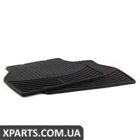 82550151197 BMW E39 Комплект задніх всепогодних гумових килимків - чорний