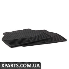 82550151197 BMW E39 Комплект задніх всепогодних гумових килимків - чорний