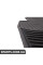 82550151196 BMW E39 Комплект передніх всепогодних гумових килимків для підлоги - чорний