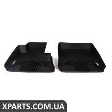 82112220870 BMW Передні всепогодні гумові килимки - чорні