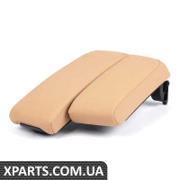 51167137571 BMW Роздільний центральний підлокітник E90 - бежевий шкірозамінник Sensatec