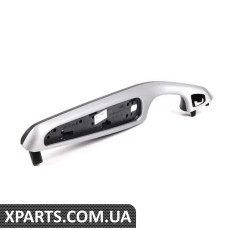 51417895822 BMW Облицювання переднього підлокітника - матовий алюміній Shadow - Schwarz (праворуч)