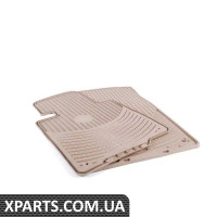 51470151506 BMW Комплект передніх всепогодних гумових підлогових килимків - бежевий