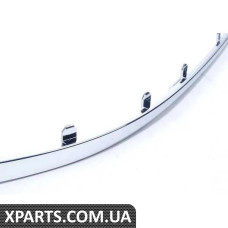 51117033475 BMW Молдинг переднього бампера Chome - водій (ліворуч)