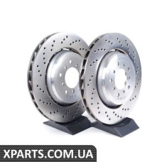 2282445446 BMW 2282445446 BMW Ротори передніх гальм Competition / CSL / ZCP - пара (345x28) - E46 M3