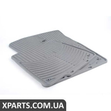 82550151490 BMW Комплект передніх всепогодних гумових килимків для підлоги - сірий