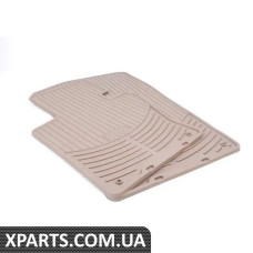 82110305567 BMW E83 X3 Комплект передніх всепогодних килимків - бежевий
