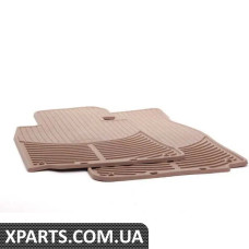 82550151508 BMW E39 Комплект передніх всепогодних гумових підлогових килимків - бежевий