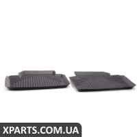 82112317869 BMW Комплект задніх гумових килимків - чорний