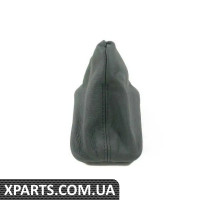25167524978 BMW E53 X5 Automatic Leather Shifter Boot - Чорний/Чорний