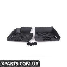 82112210412 BMW Комплект гумових передніх килимків для підлоги — чорний — (БІЛЬШ НЕДОСТУПНИЙ)