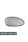 51167144306 BMW стандартне дзеркальне скло - праве