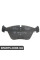 34116779652 BMW Комплект передніх гальмівних колодок