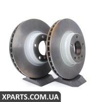 34116757756 BMW Передні гальмівні диски - пара (334x32)