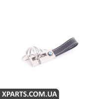 80232209854 BMW шкіряний брелок з 3 кільцями