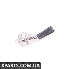 80232209854 BMW шкіряний брелок з 3 кільцями