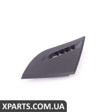 51457130449 BMW E63 Чорний дефлектор розморожування панелі приладів - лівий
