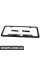 82120010404 BMW Рамка номерного знака "///M" - чорна