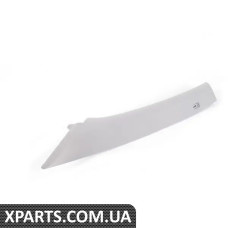 51438243689 BMW Сіра верхня обробка передньої стійки - зліва