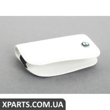 80232336958 BMW Шкіряний футляр для ключів BMW - білий