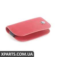 80232336959 BMW Шкіряний футляр для ключів BMW - червоний