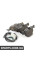 34212339290 BMW Комплект гальмівних колодок з датчиками зносу