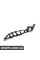 51657157990 BMW Крепление модуля — вверху справа