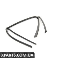 51348266125 BMW E46 Накладка направляющей заднего стекла - левая