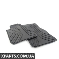 51472210208 BMW Передні гумові килимки - чорні
