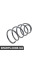 31336768102 BMW Спіральна пружина - передня