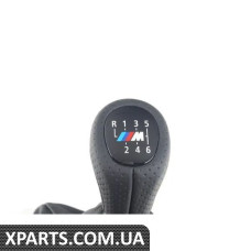 25118037308 BMW Шкіряна ручка перемикання передач з чохлом - 6-ступінчаста