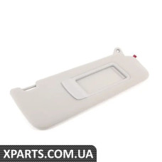 51166981698 BMW Сірий сонцезахисний козирок - праворуч