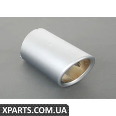 18307577998 BMW Оригінальна плоска хромована вихлопна насадка BMW