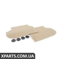 51472346787 BMW Всепогодные резиновые коврики F10 - Бежевые - (БОЛЬШЕ НЕДОСТУПНЫ)
