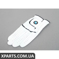 80160435722 BMW Чоловічі шкіряні рукавички для гольфу - ліві, великі