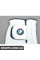 80160435722 BMW Чоловічі шкіряні рукавички для гольфу - ліві, великі