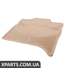 51470151502 BMW E53 Бежеві гумові килимки - задні