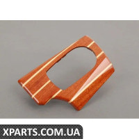 51458023417 BMW Оздоблення приладової панелі з морського червоного дерева - ліва