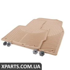 51470151501 BMW Комплект передніх гумових килимків для підлоги E53 - бежевий
