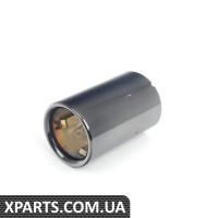 18307610636 BMW Чорний хромований вихлопний наконечник — ціна вказана за штуку