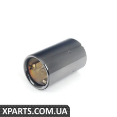 18307610636 BMW Чорний хромований вихлопний наконечник — ціна вказана за штуку