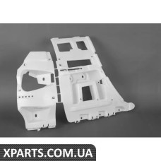 51128045507 BMW Напрямна заднього бампера - ліва