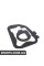 63217303319 BMW Уплотнитель заднего фонаря - левый