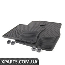 82550309447 BMW E63 Комплект гумових підлогових килимків чорного кольору - передній